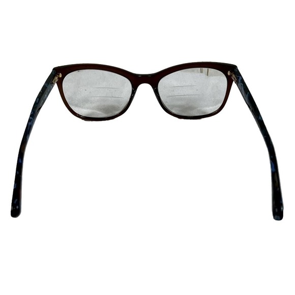 Diane Von Furstenberg Eyeglasses Frames DVF5093 210 Blue Tortoise 52-18-135 - Picture 6 of 14